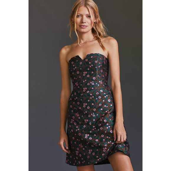 Eva Franco Dresses & Skirts - Eva Franco Anthropologie Sweetheart Strapless Mini Party Dress